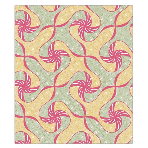 Abstract Pattern Design Scrapbooking Duvet Cover Double Side (California King Size) from ArtsNow.com Front