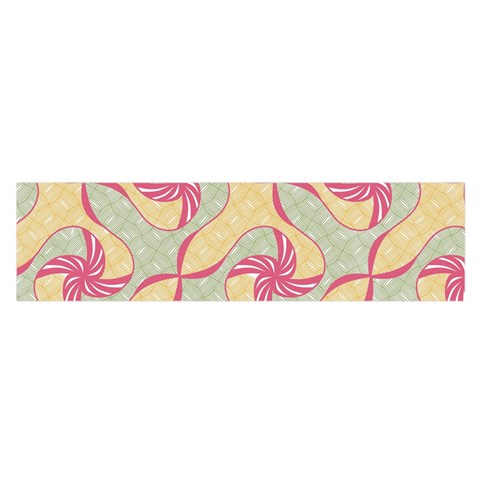 Abstract Pattern Design Scrapbooking Oblong Satin Scarf (16  x 60 ) from ArtsNow.com Front