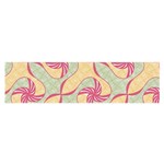 Abstract Pattern Design Scrapbooking Oblong Satin Scarf (16  x 60 )