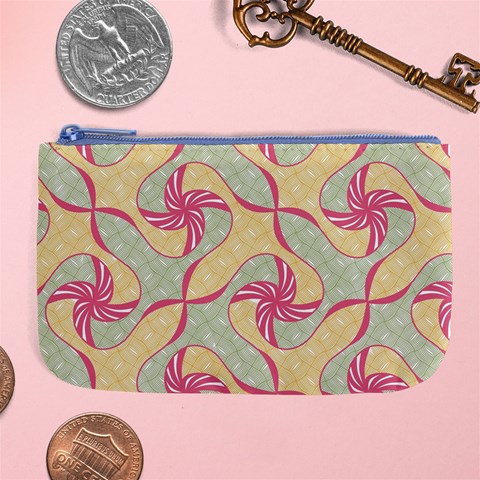 Abstract Pattern Design Scrapbooking Large Coin Purse from ArtsNow.com Front