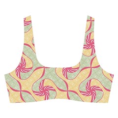 Abstract Pattern Design Scrapbooking Cross Back Hipster Bikini Set from ArtsNow.com Front