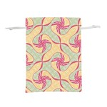 Abstract Pattern Design Scrapbooking Lightweight Drawstring Pouch (S)