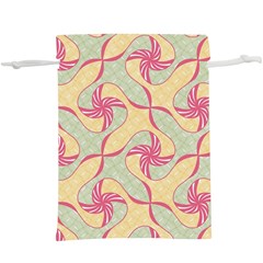 Abstract Pattern Design Scrapbooking Lightweight Drawstring Pouch (XL) from ArtsNow.com Front