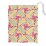 Abstract Pattern Design Scrapbooking Drawstring Pouch (4XL)