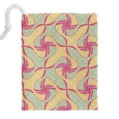 Abstract Pattern Design Scrapbooking Drawstring Pouch (4XL) from ArtsNow.com Back