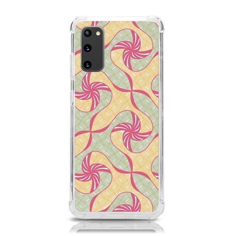 Abstract Pattern Design Scrapbooking Samsung Galaxy S20 6.2 Inch TPU UV Case from ArtsNow.com Front