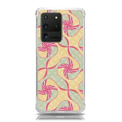 Abstract Pattern Design Scrapbooking Samsung Galaxy S20 Ultra 6.9 Inch TPU UV Case from ArtsNow.com Front