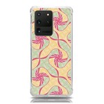 Abstract Pattern Design Scrapbooking Samsung Galaxy S20 Ultra 6.9 Inch TPU UV Case