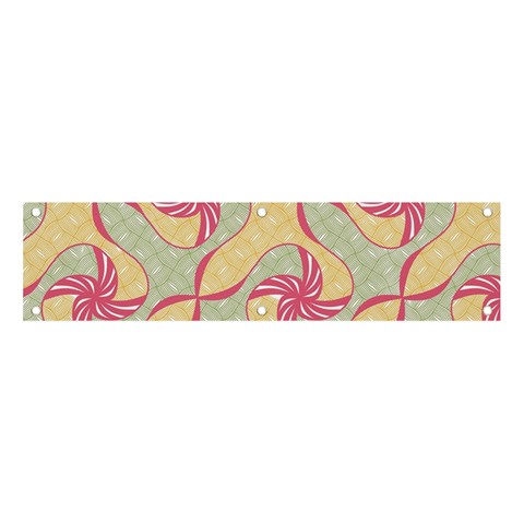 Abstract Pattern Design Scrapbooking Banner and Sign 4  x 1  from ArtsNow.com Front