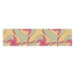 Abstract Pattern Design Scrapbooking Banner and Sign 4  x 1 