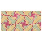 Abstract Pattern Design Scrapbooking Banner and Sign 4  x 2 