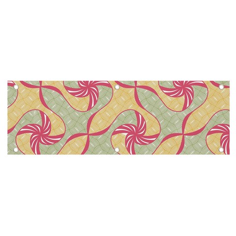 Abstract Pattern Design Scrapbooking Banner and Sign 6  x 2  from ArtsNow.com Front