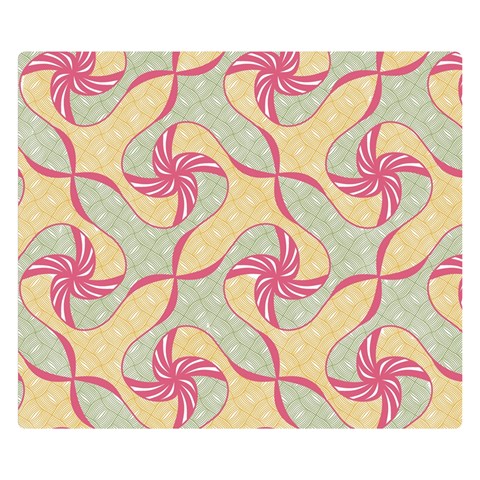 Abstract Pattern Design Scrapbooking Premium Plush Fleece Blanket (Small) from ArtsNow.com 50 x40  Blanket Front