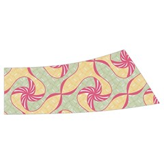 Abstract Pattern Design Scrapbooking Men s Side Zip Front Pouch Ski And Snowboard Bib Pants	 from ArtsNow.com Waistband Back Left