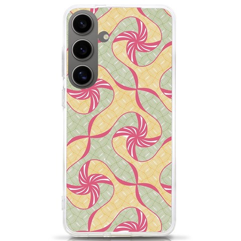 Abstract Pattern Design Scrapbooking Samsung Galaxy S24 Ultra 6.9 Inch TPU UV Case from ArtsNow.com Front