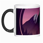 Mountain Night Crescent Moon Morph Mug