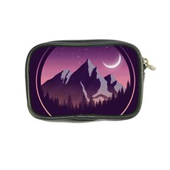 Mountain Night Crescent Moon Coin Purse from ArtsNow.com Back