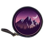 Mountain Night Crescent Moon Classic 20-CD Wallets