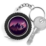 Mountain Night Crescent Moon Measuring Tape