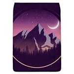 Mountain Night Crescent Moon Removable Flap Cover (L)