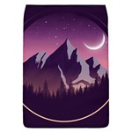 Mountain Night Crescent Moon Removable Flap Cover (S)