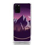 Mountain Night Crescent Moon Samsung Galaxy S20 Plus 6.7 Inch TPU UV Case