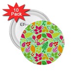 Flower Flora Floral Nature Pattern Seamless 2.25  Buttons (10 pack) 