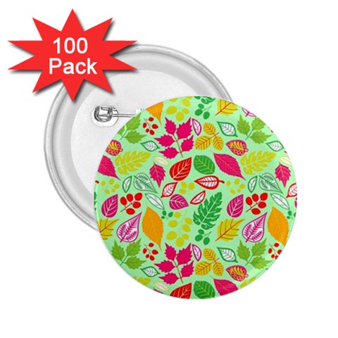 Flower Flora Floral Nature Pattern Seamless 2.25  Buttons (100 pack)  from ArtsNow.com Front