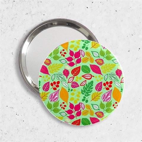 Flower Flora Floral Nature Pattern Seamless 2.25  Handbag Mirrors from ArtsNow.com Front