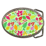 Flower Flora Floral Nature Pattern Seamless Belt Buckles