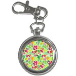 Flower Flora Floral Nature Pattern Seamless Key Chain Watches