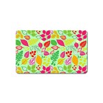 Flower Flora Floral Nature Pattern Seamless Magnet (Name Card)