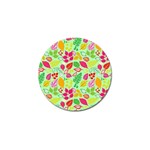 Flower Flora Floral Nature Pattern Seamless Golf Ball Marker