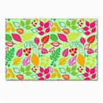 Flower Flora Floral Nature Pattern Seamless Postcard 4 x 6  (Pkg of 10)