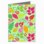 Flower Flora Floral Nature Pattern Seamless Greeting Card