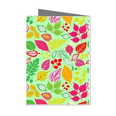 Flower Flora Floral Nature Pattern Seamless Mini Greeting Cards (Pkg of 8) from ArtsNow.com Left