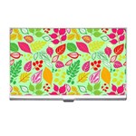 Flower Flora Floral Nature Pattern Seamless Business Card Holder