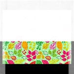 Flower Flora Floral Nature Pattern Seamless Rectangular Jigsaw Puzzl