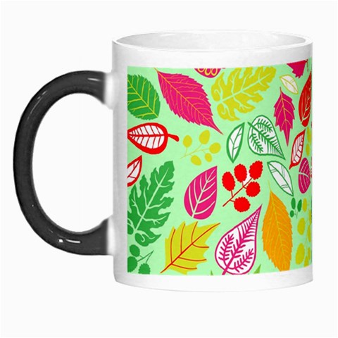 Flower Flora Floral Nature Pattern Seamless Morph Mug from ArtsNow.com Left