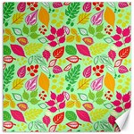 Flower Flora Floral Nature Pattern Seamless Canvas 12  x 12 