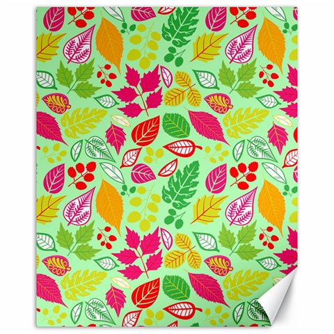 Flower Flora Floral Nature Pattern Seamless Canvas 16  x 20  from ArtsNow.com 15.75 x19.29  Canvas - 1