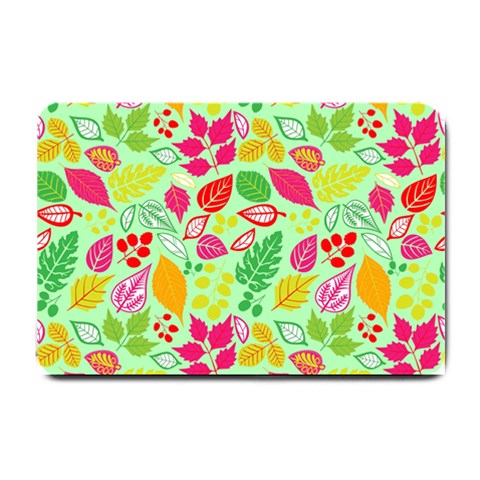 Flower Flora Floral Nature Pattern Seamless Small Doormat from ArtsNow.com 24 x16  Door Mat