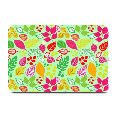 Flower Flora Floral Nature Pattern Seamless Plate Mats from ArtsNow.com 18 x12  Plate Mat