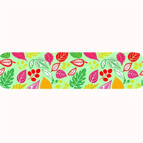 Flower Flora Floral Nature Pattern Seamless Large Bar Mat from ArtsNow.com 32 x8.5  Bar Mat