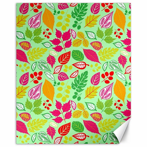 Flower Flora Floral Nature Pattern Seamless Canvas 11  x 14  from ArtsNow.com 10.95 x13.48  Canvas - 1