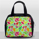 Flower Flora Floral Nature Pattern Seamless Classic Handbag (Two Sides)