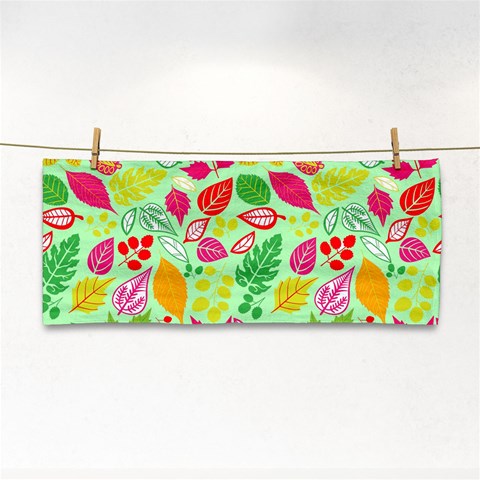 Flower Flora Floral Nature Pattern Seamless Hand Towel from ArtsNow.com Front