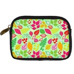 Flower Flora Floral Nature Pattern Seamless Digital Camera Leather Case