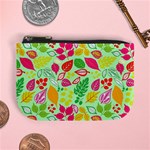 Flower Flora Floral Nature Pattern Seamless Mini Coin Purse