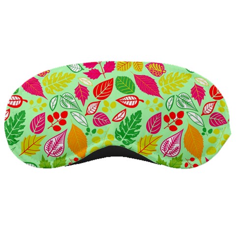 Flower Flora Floral Nature Pattern Seamless Sleep Mask from ArtsNow.com Front